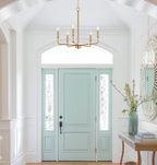 Lustre moderne Camille 22 à 5 lumières