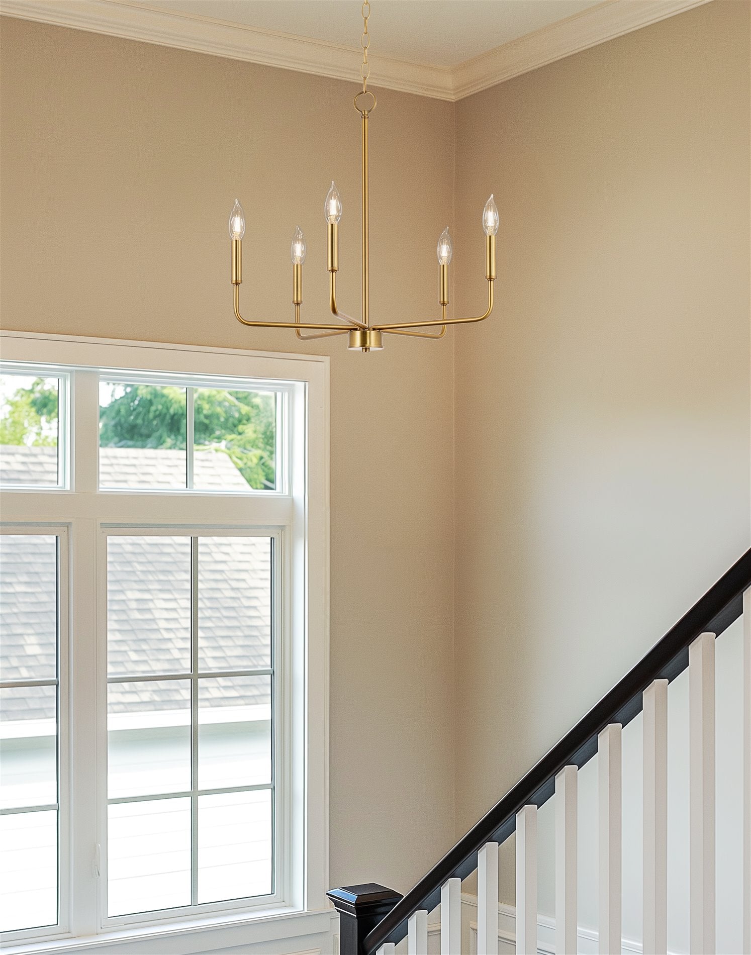 Lustre moderne Camille 22 à 5 lumières