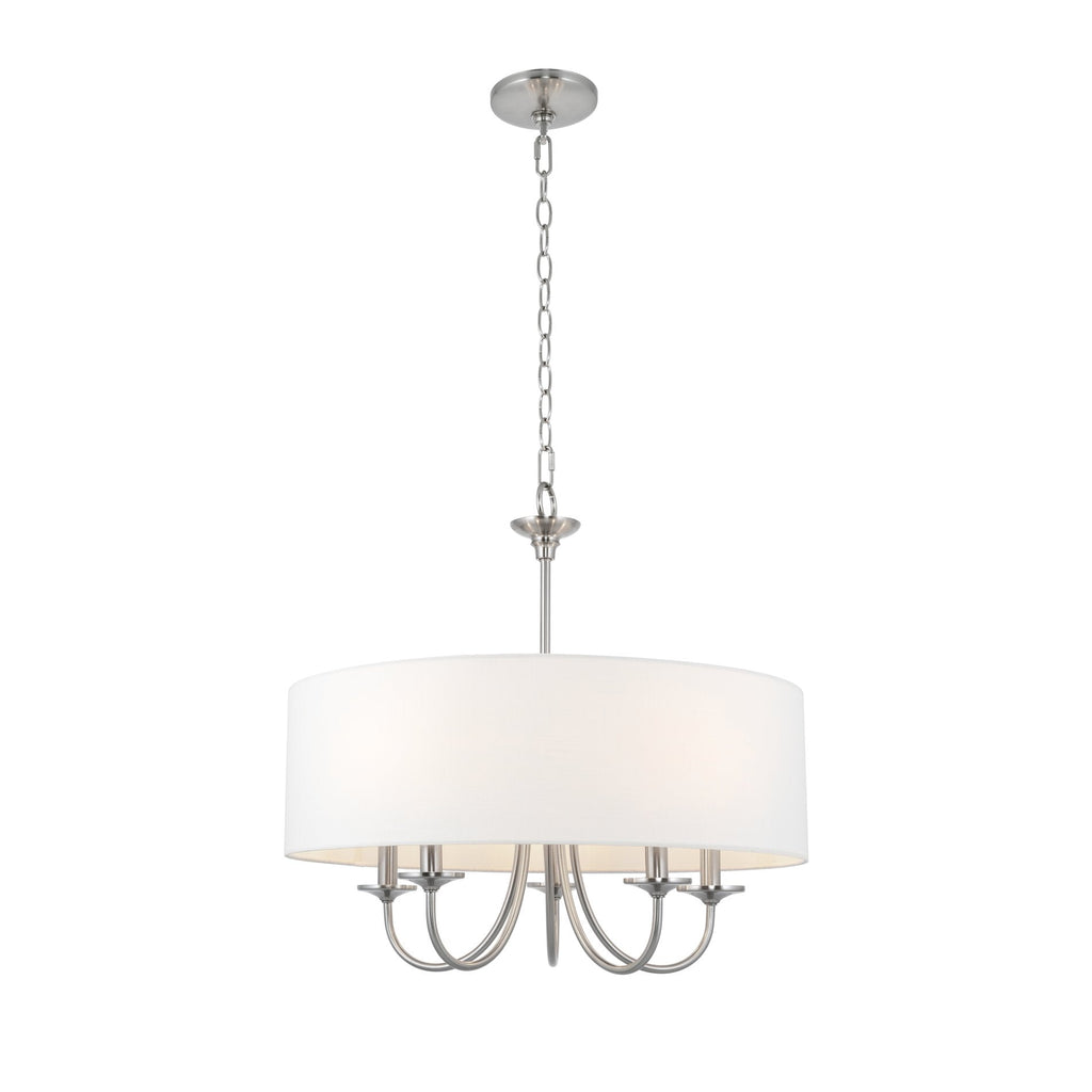 Lustre suspendu traditionnel Quinn 22 à 5 lumières
