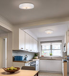 Plafonnier encastré moderne Maxine 15 à DEL intégrée de 20 W (équivalent 120 W)