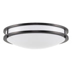 Plafoniera Brighton 16 LED (24W) a 2 Anelli, Stile Moderno