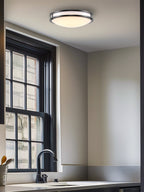 Plafoniera Brighton 16 LED (24W) a 2 Anelli, Stile Moderno