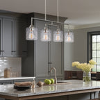 Monroe 28 Luminaire îlot moderne à 4 lumières