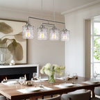 Monroe 28 Luminaire îlot moderne à 4 lumières