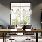 Monroe 28 Luminaire îlot moderne à 4 lumières