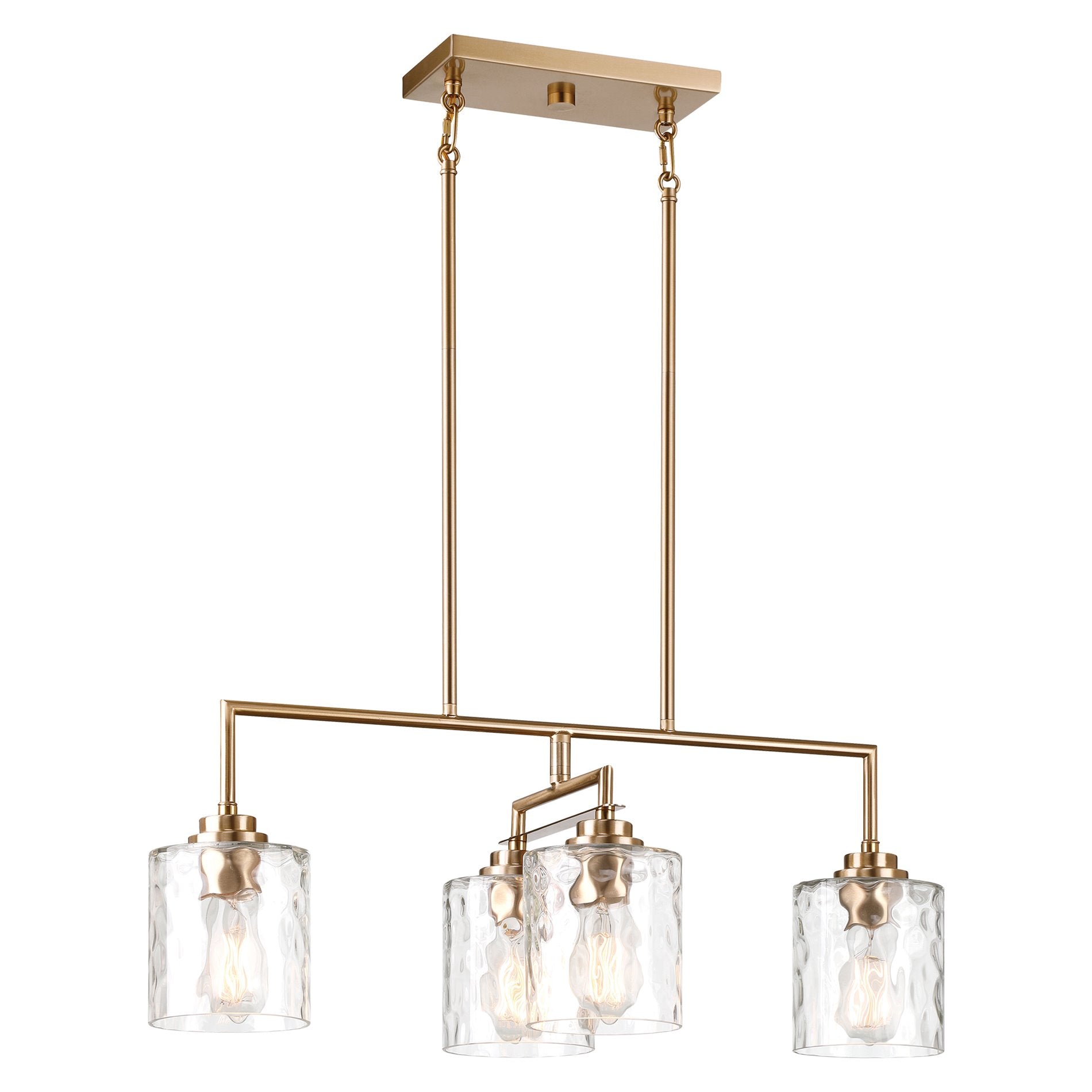 Monroe 28 Luminaire îlot moderne à 4 lumières