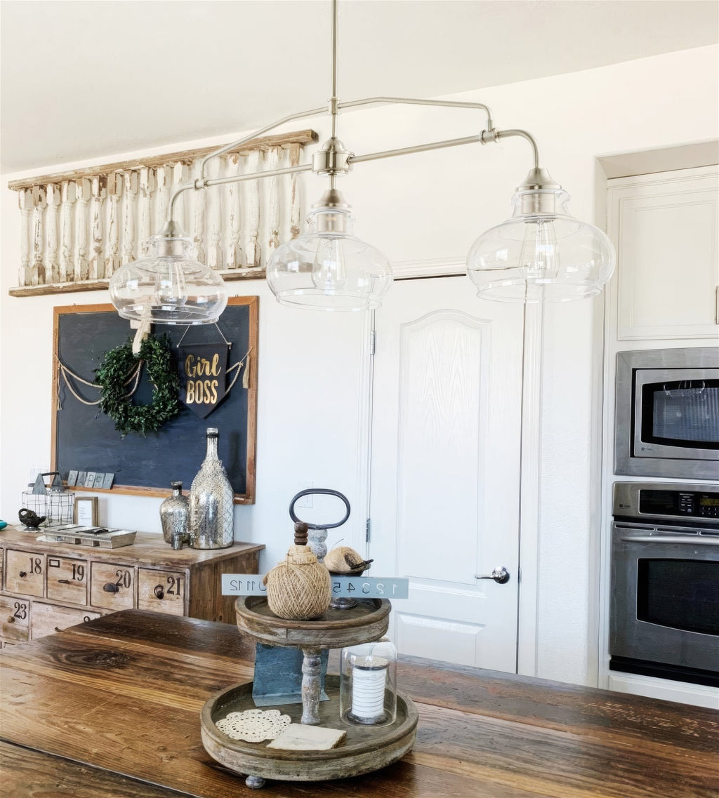 Harlow 38 Applique murale îlot moderne de style industriel, style ferme/école, à 3 lumières