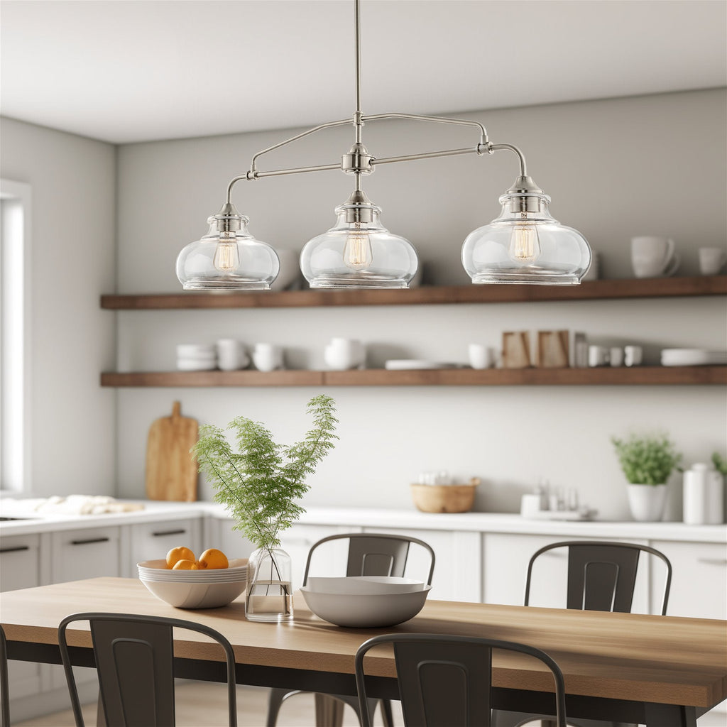 Harlow 38 Applique murale îlot moderne de style industriel, style ferme/école, à 3 lumières