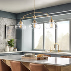 Harlow 38 Applique murale moderne industrielle style ferme à 3 lumières pour îlot de cuisine