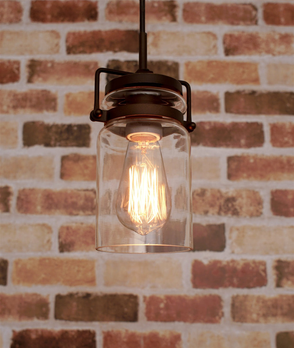 Suspension Wyer 8 style industriel/fermier moderne