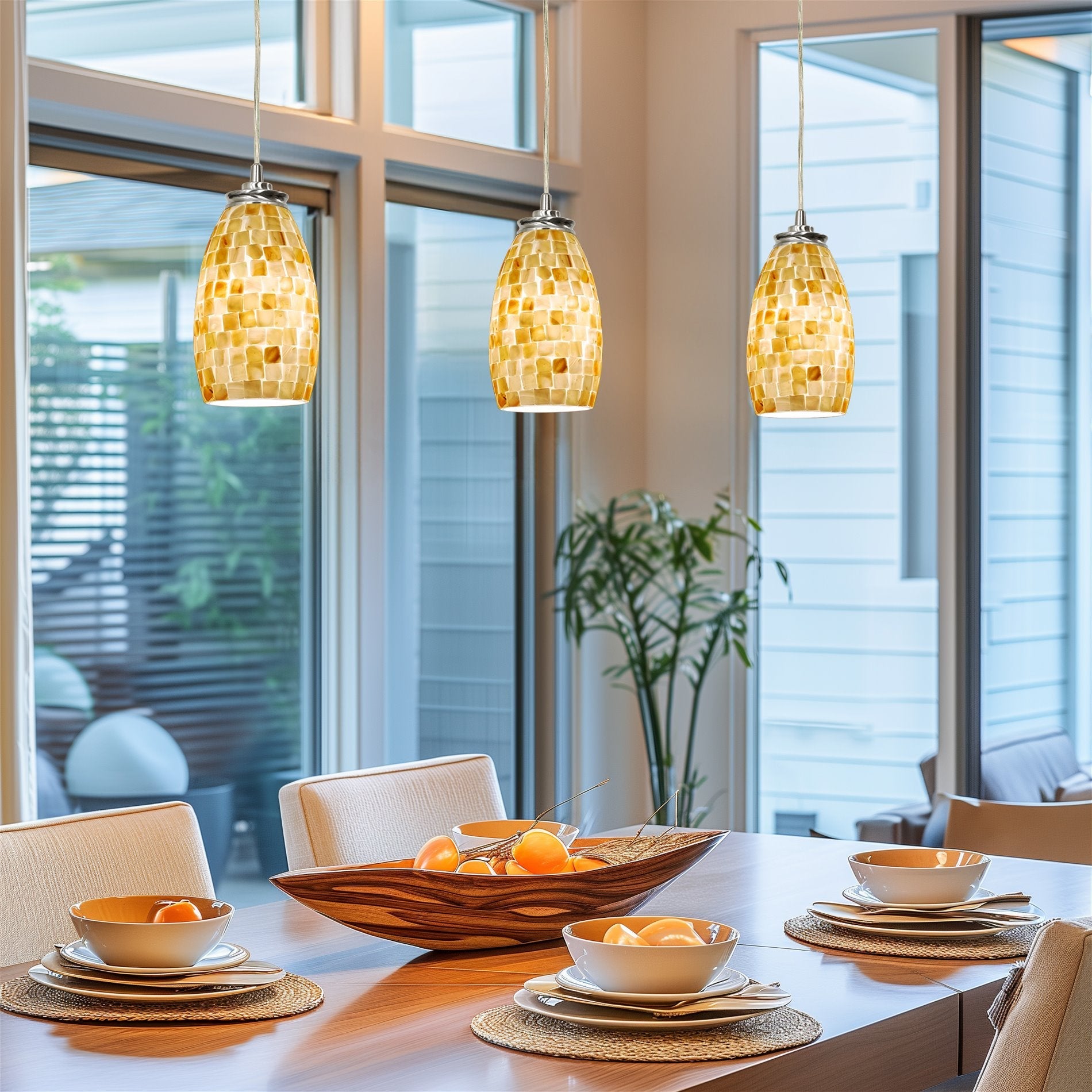 Suspension ovale moderne Coast 9