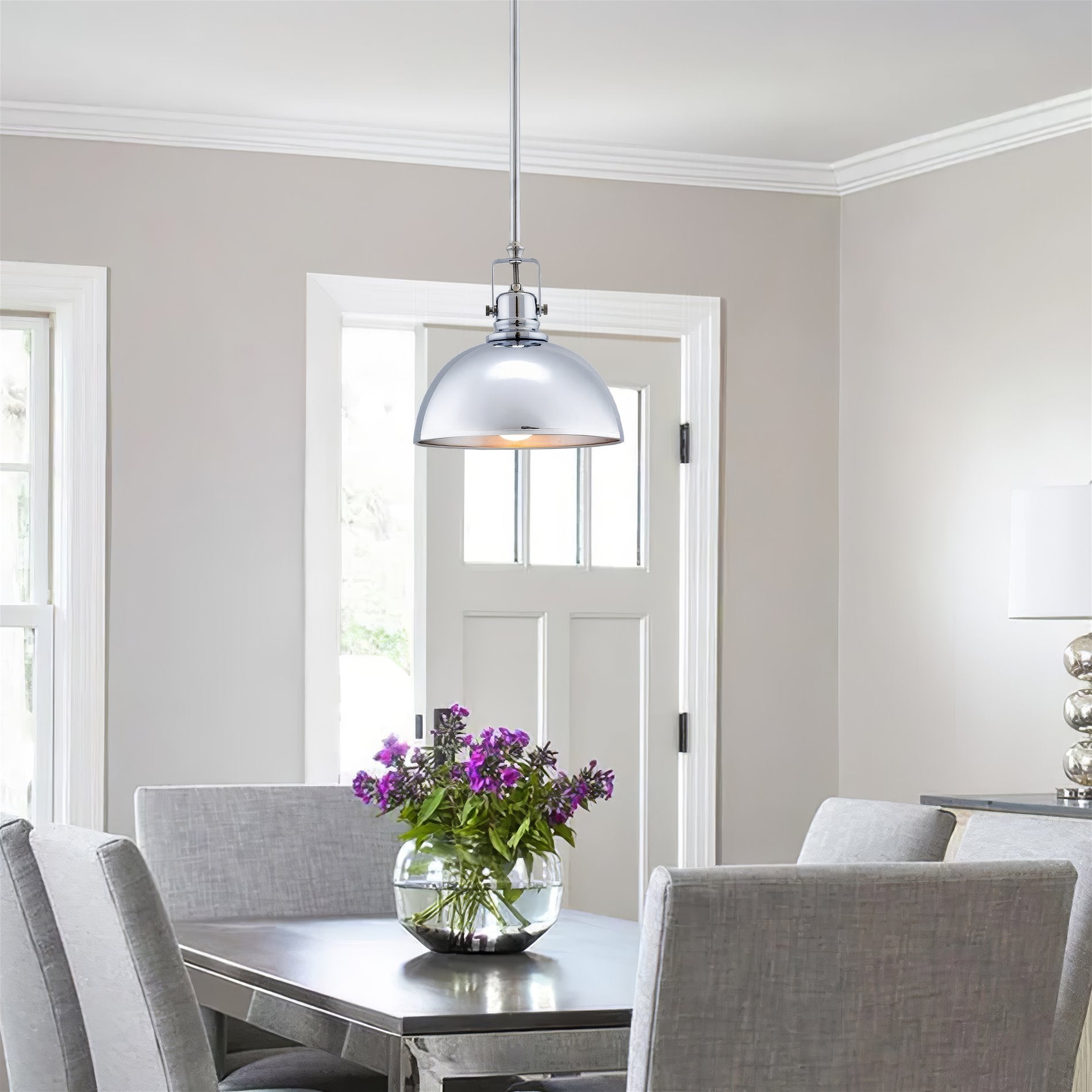 Suspension Belle 9 style industriel moderne