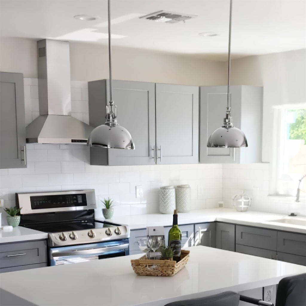 Suspension Belle 9 style industriel moderne