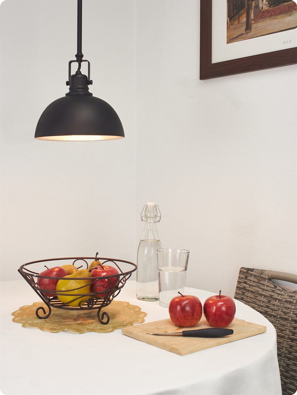 Suspension industrielle contemporaine Belle 9