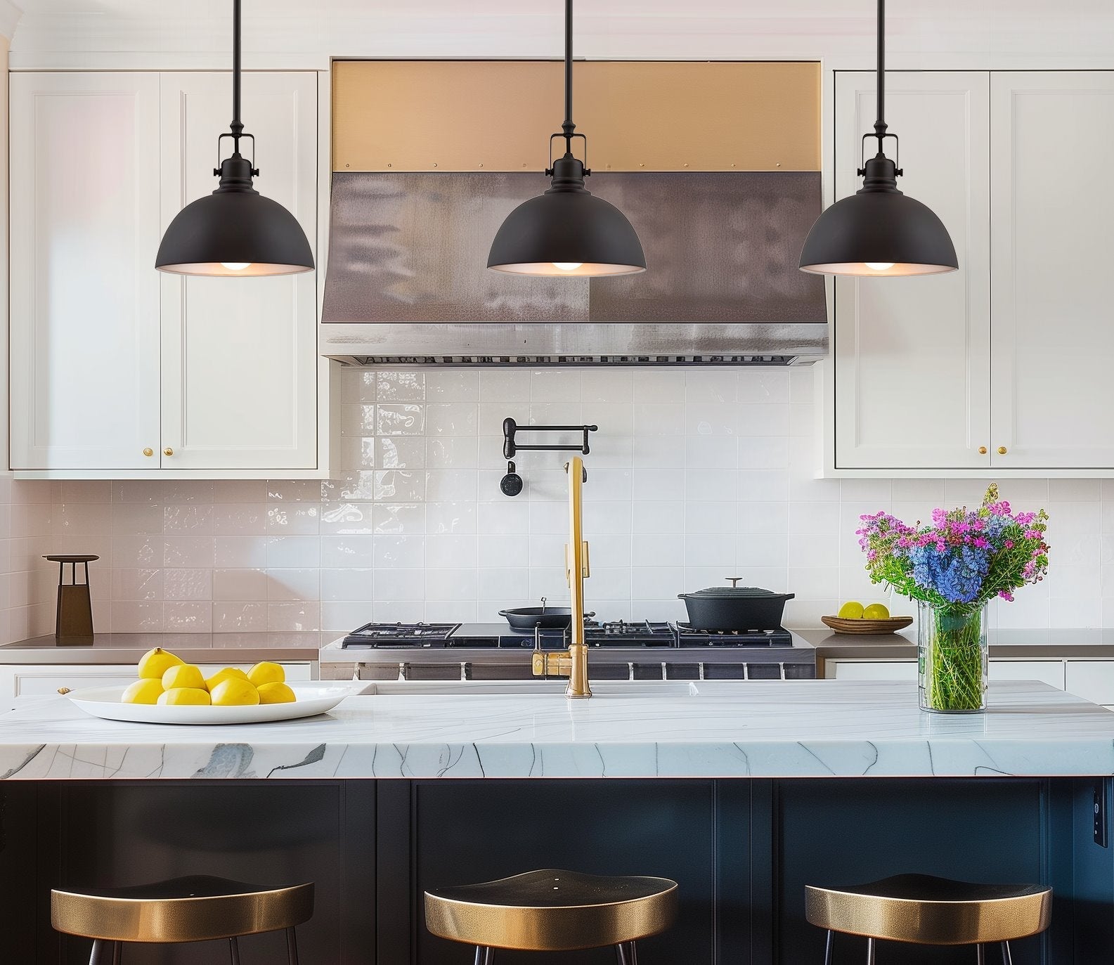 Suspension industrielle contemporaine Belle 9