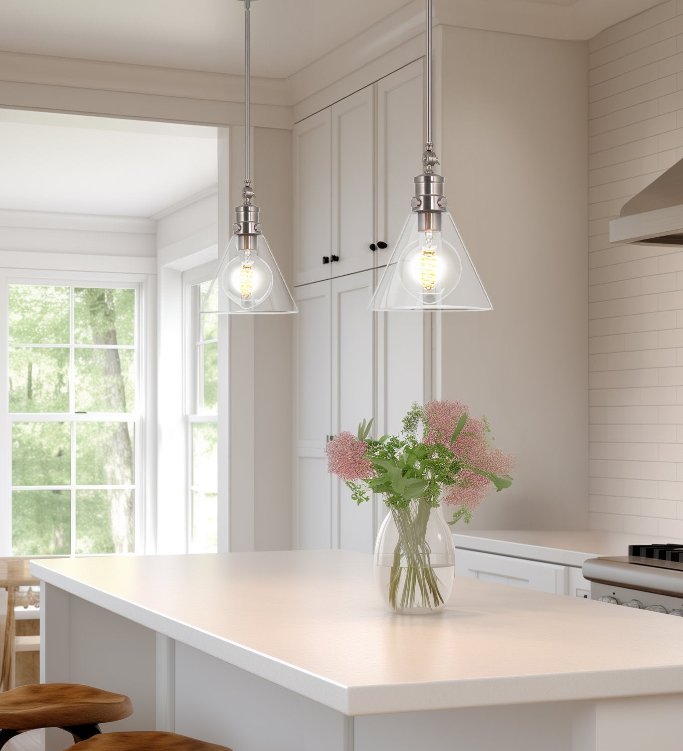 Emma 14 Suspension moderne de style ferme, grand format