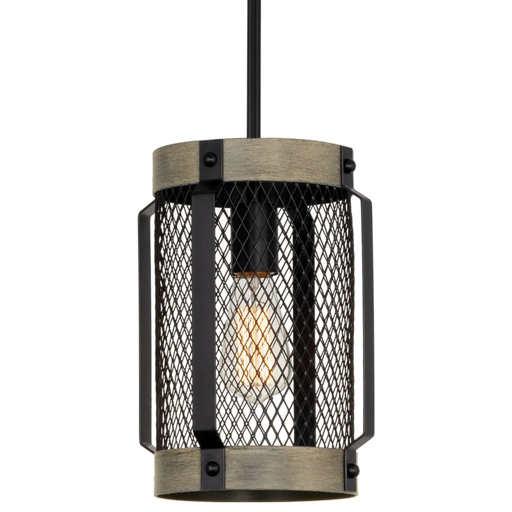 Suspension lanterne moderne Giles 11 en treillis de style ferme