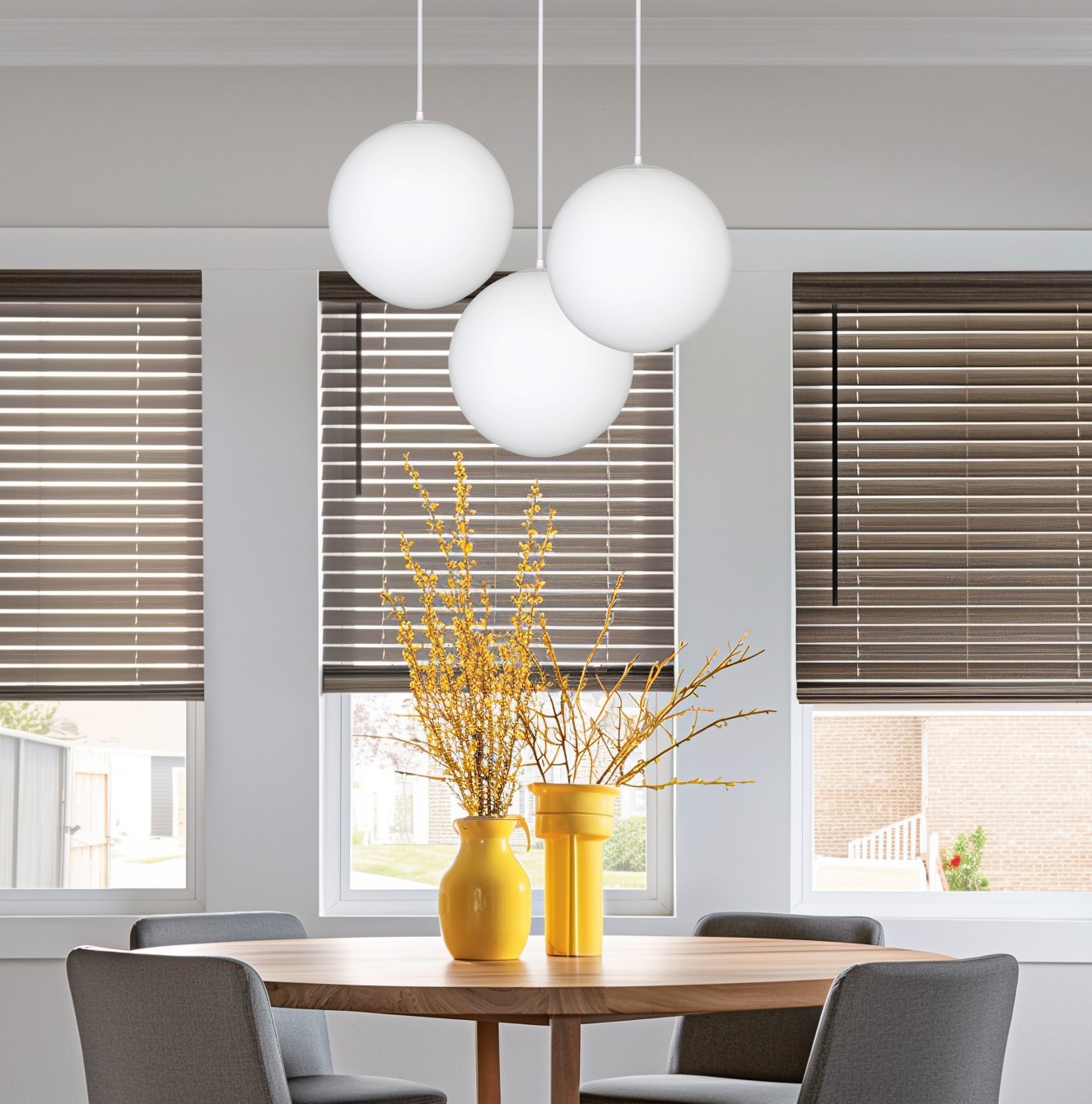 Suspension sphérique moderne Ceres 10 du milieu du siècle