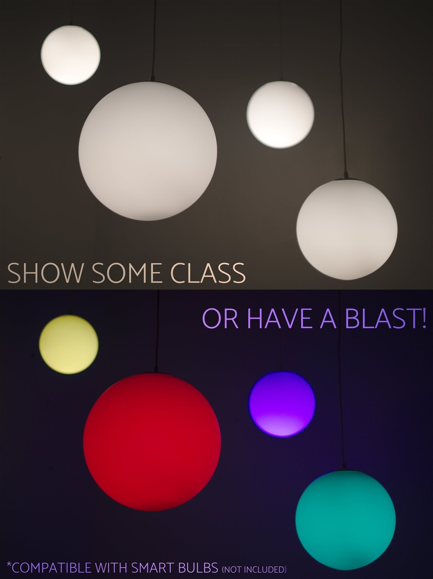 Suspension sphérique moderne Ceres 12