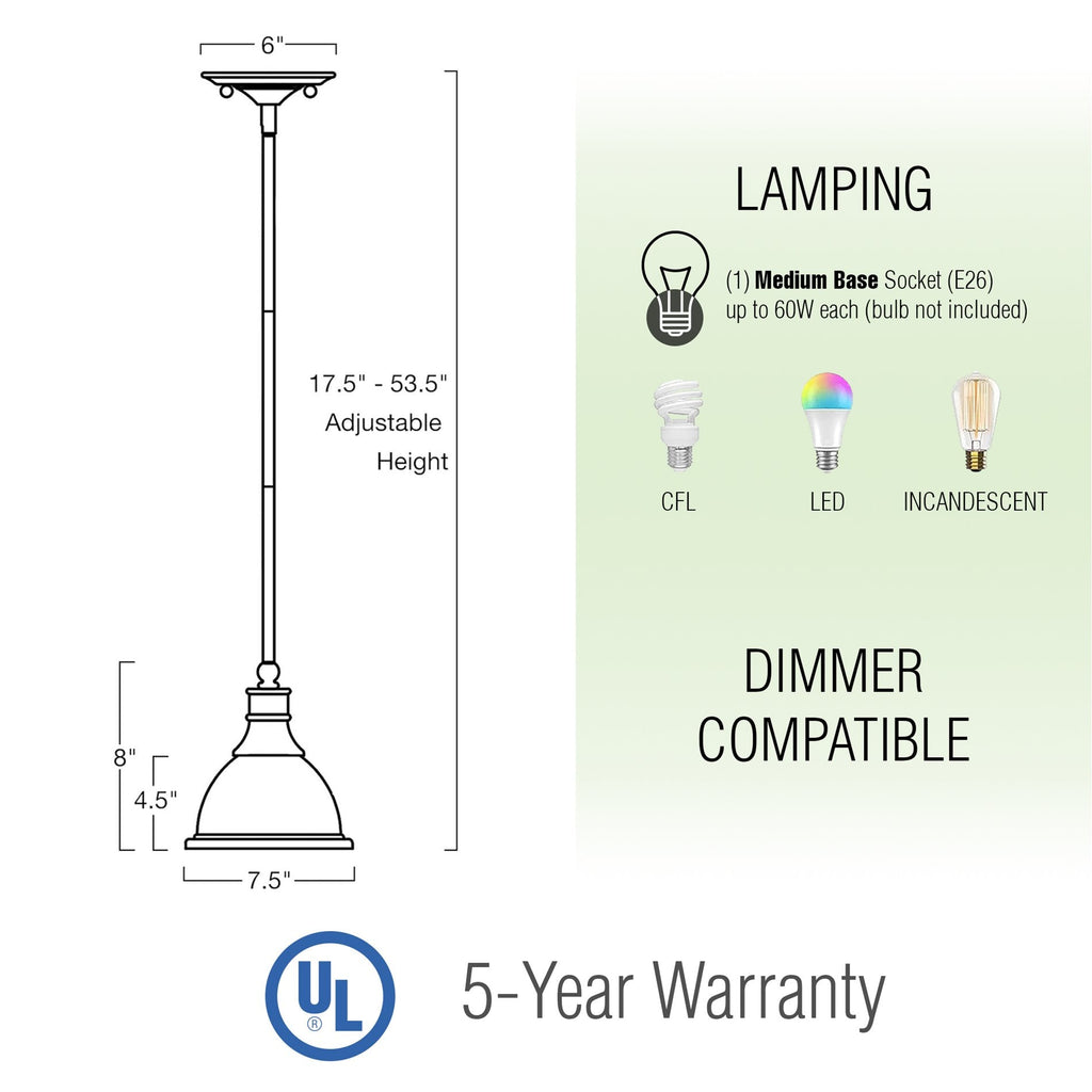 Suspension Ellie 8 Mini réglable