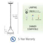 Suspension Ellie 8 Mini réglable