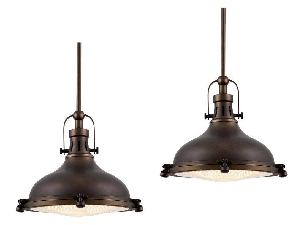 Suspension Beacon 11 style industriel/fermier/nautique