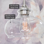 Suspension Harlow 9 style industriel moderne / ferme / école / rustique
