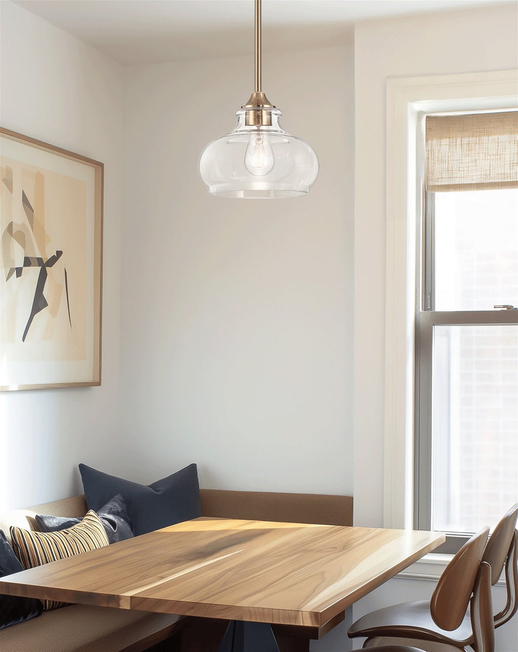 Suspension Harlow 9 style industriel moderne / ferme / école / rustique