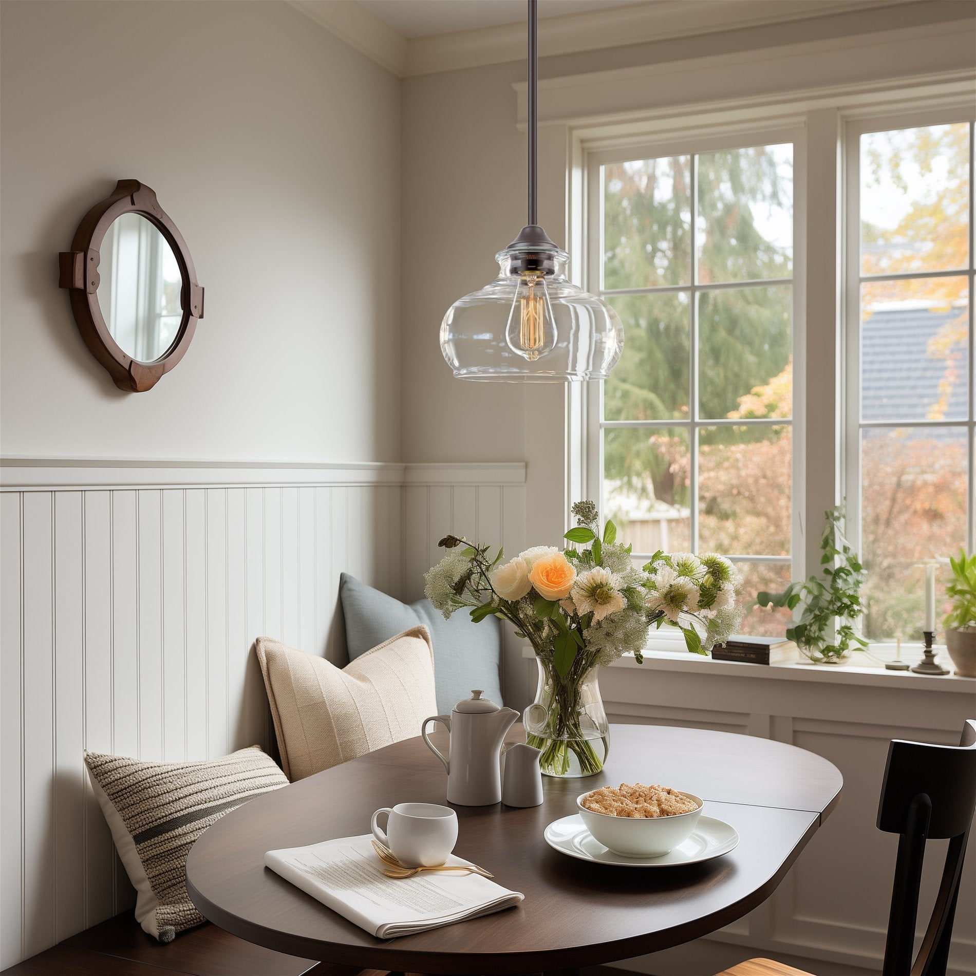 Suspension Harlow 9 style industriel moderne de ferme