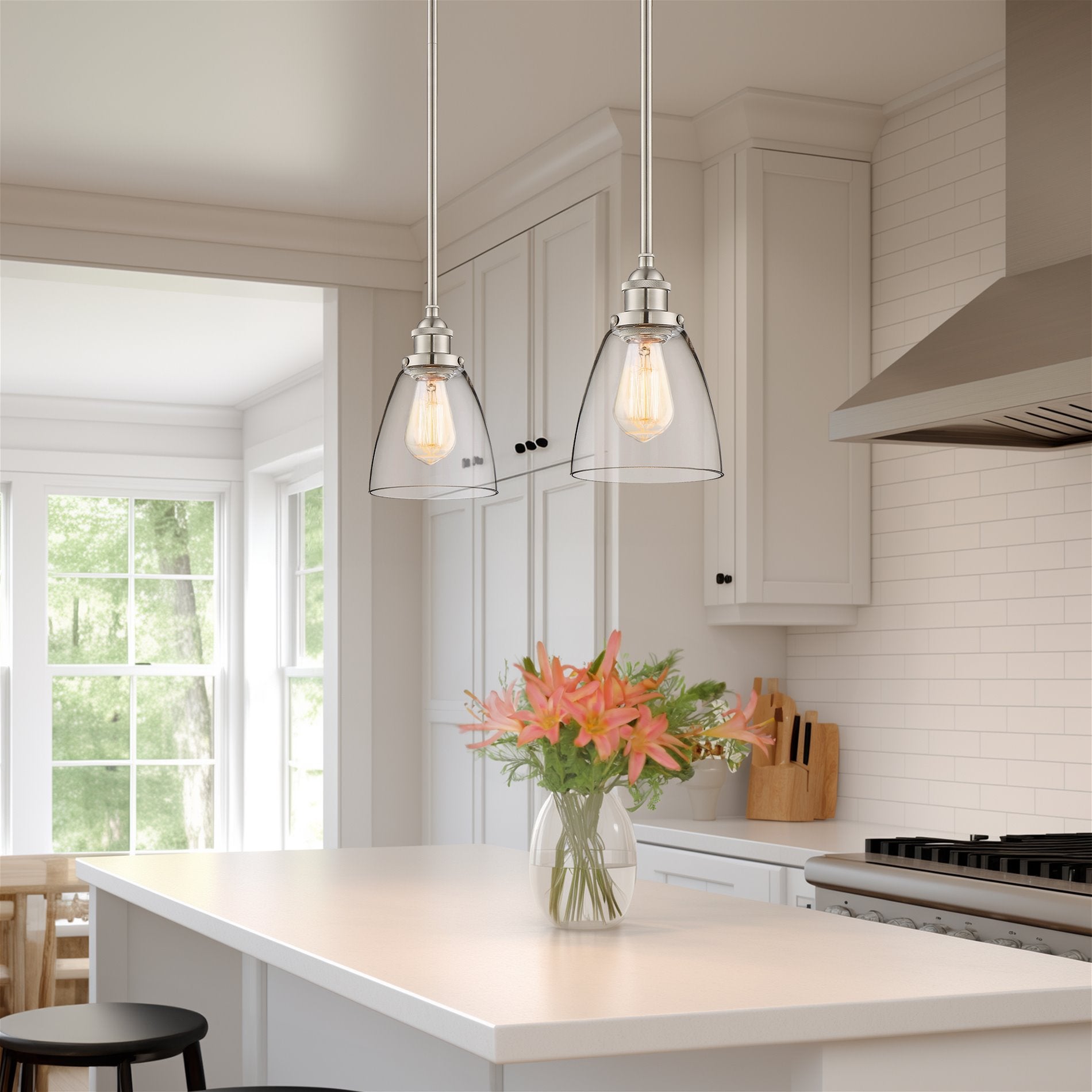 Suspension industrielle vintage Porter 8