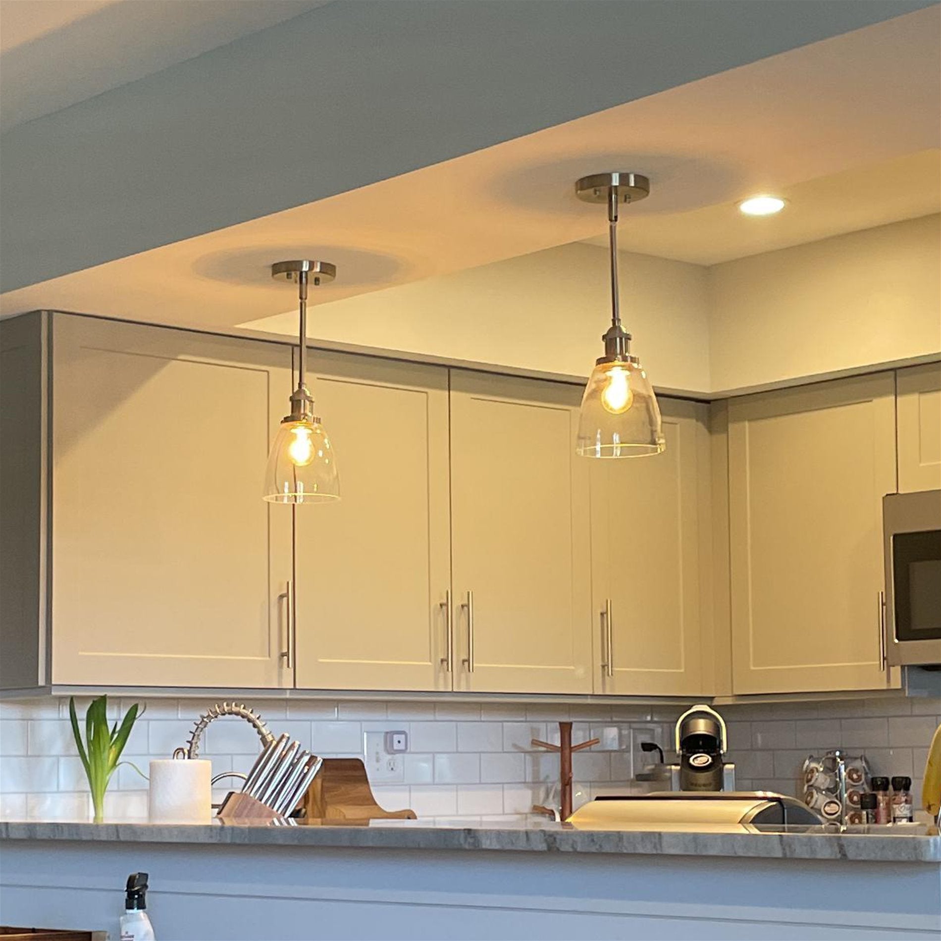 Suspension industrielle vintage Porter 8