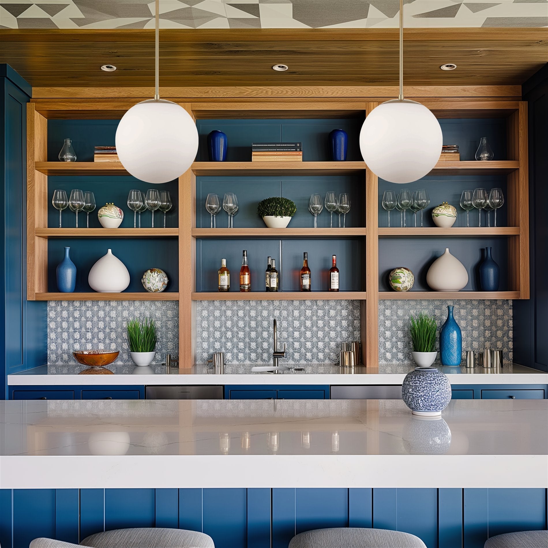 Suspension sphérique moderne Ceres 12