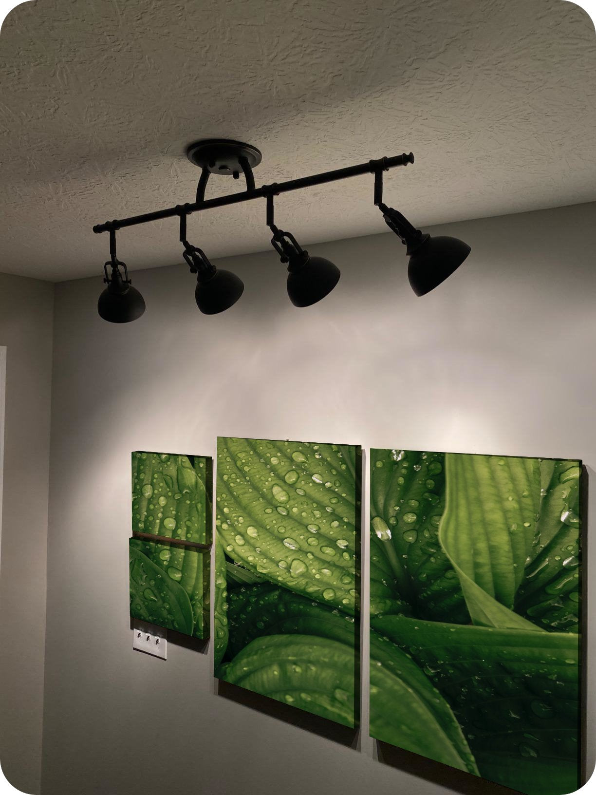 Éclairage sur rail directionnel industriel Broadway 30 à 4 lampes