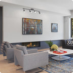 Applique murale/plafonnier directionnel moderne à 4 lumières Langford 27