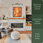 Applique murale/plafonnier directionnel moderne à 4 lumières Langford 27