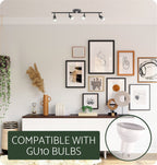 Applique murale/plafonnier directionnel moderne à 4 lumières Langford 27