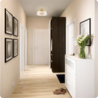 Plafonnier semi-encastré moderne Zoey 18 à 3 lumières