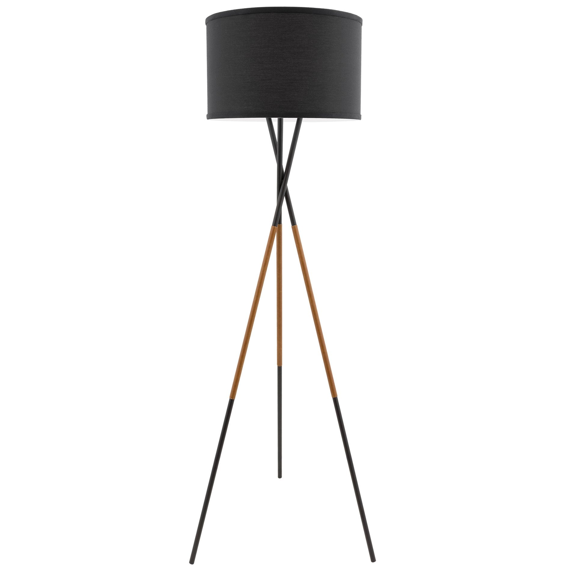 Lampadaire tripode Sadie 61, style moderne du milieu du siècle, LED 9W