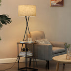 Lampada da terra Sadie 60 moderna a treppiede con LED da 9W