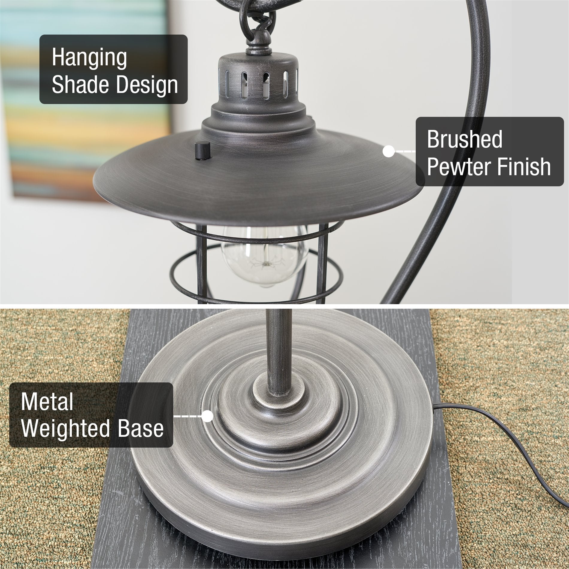 Lampadaire industriel nautique Lantern 58 6W