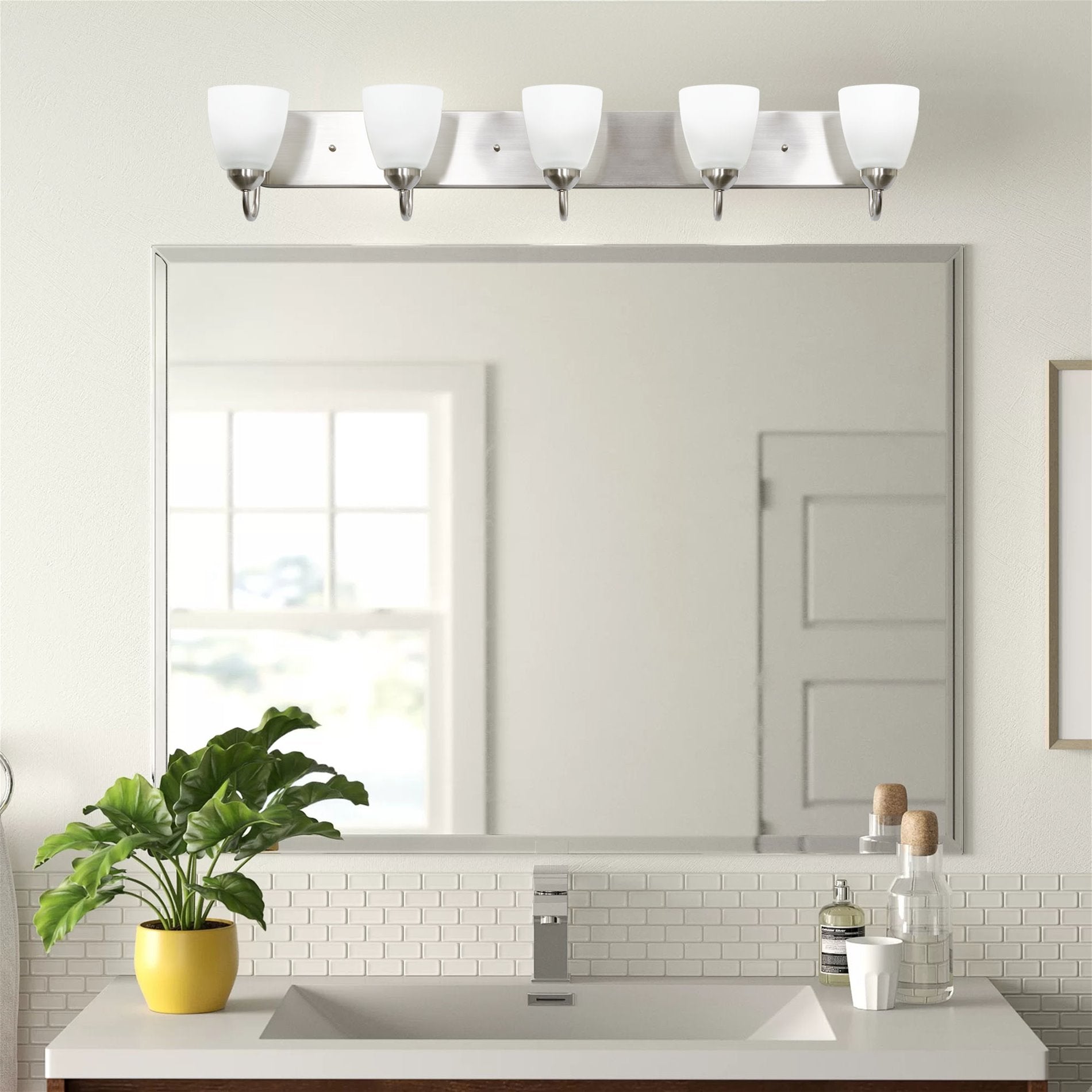 Abat-jour en verre dépoli Armada 5 / Verre de rechange, paquet de 3