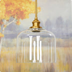 Abat-jour en verre transparent Luxe 9 / Verre de remplacement