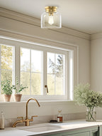 Abat-jour en verre transparent Luxe 9 / Verre de remplacement