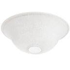 Sostituzione / Miglioramento Vetro per Ventilatore 13 Hunter / Hampton Bay / Harbor Breeze in Lino Bianco