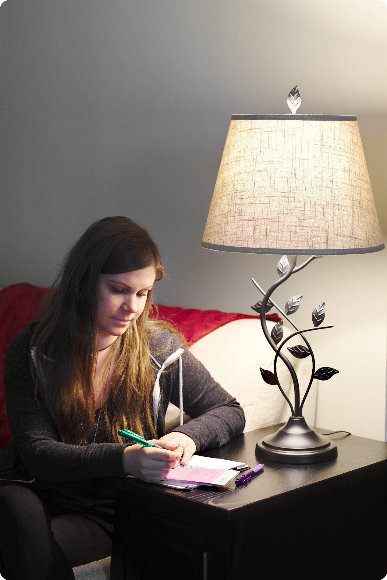 Lampe de table rustique traditionnelle Ambrose 31 7W