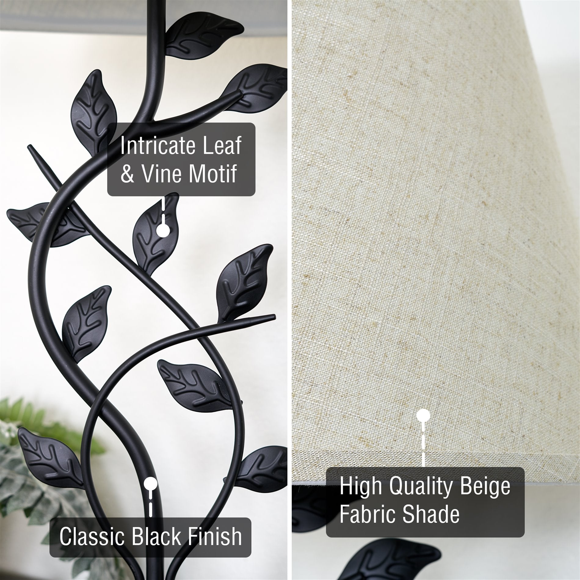 Lampe de table rustique traditionnelle Ambrose 31 7W