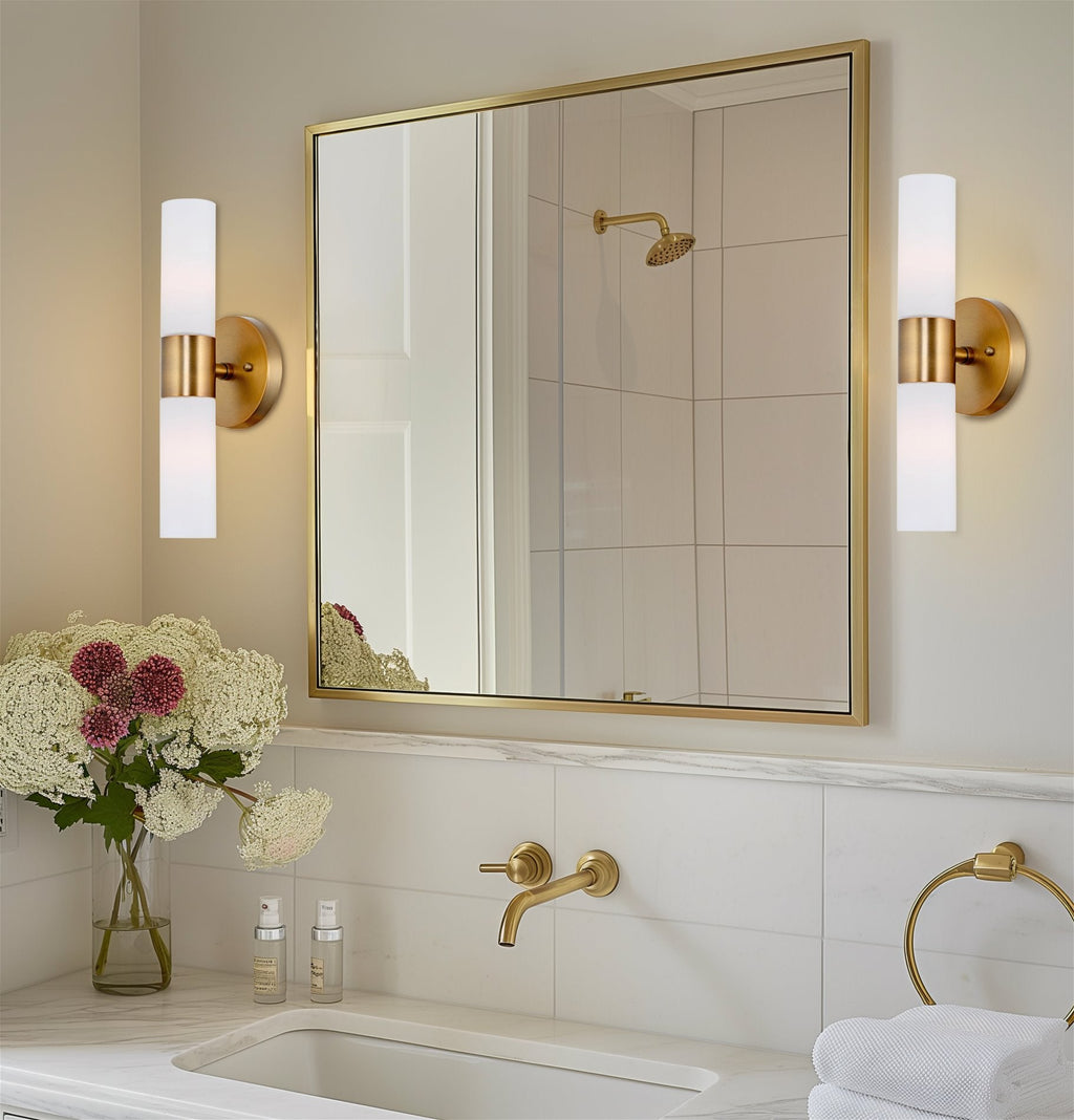 Applique murale Duo 14 pour salle de bain/meuble-lavabo moderne
