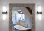 Applique murale Duo 14 pour salle de bain/meuble-lavabo moderne