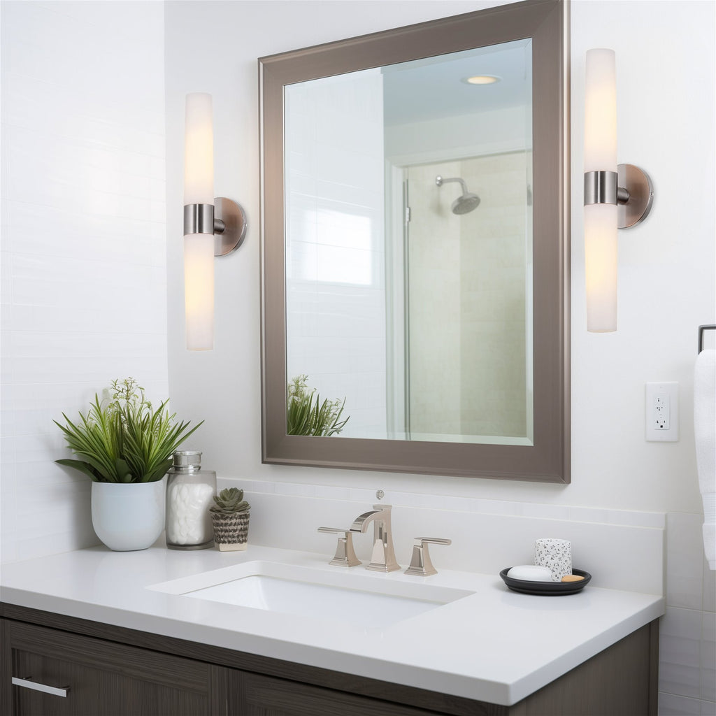 Applique murale Duo 21 pour salle de bain/meuble-lavabo moderne