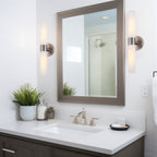 Applique murale Duo 21 pour salle de bain/meuble-lavabo moderne